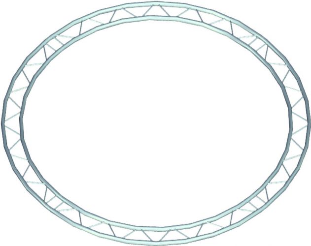 Alutruss DECOLOCK DQ2 Circle 1.5m(inside) horizontal 4 pieces