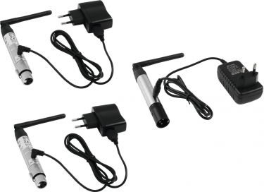 Eurolite Set QuickDMX 1x Transmitter + 2x Receiver