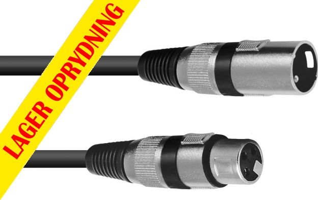 Omnitronic XLR Cable 3-pin 10m bk