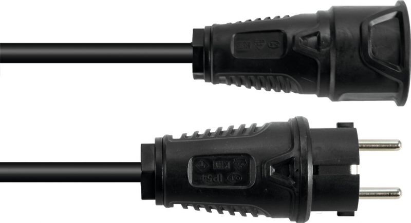 PSSO Extension 3x1.5 10m bk