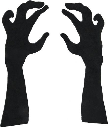 Halloween Dekoration, Silhuet af arme, 40 cm