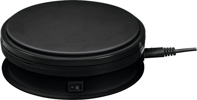 Europalms Rotary Plate 15cm up to 5kg black