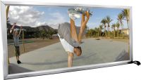 Europalms Illuminated billboard, aluminium, 1x2m