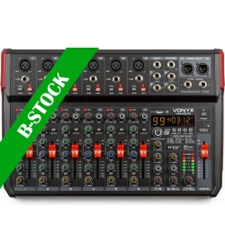VM-KG10 Music Mixer 10-Channel BT/DSP/USB Record "B-STOCK" TILBUD NU
