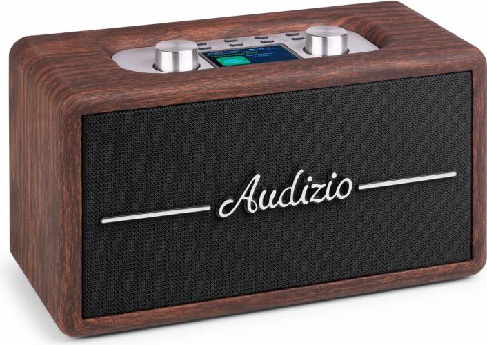 Tune60 DAB Radio Retro Dark Wood