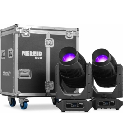 Nereid500 Hybrid Outdoor Moving Head 2pcs in Flightcase TILBUD NU