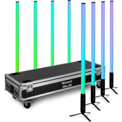 Zelos LED Tube Set RGBW in/outdoor use, set of 8 TILBUD NU