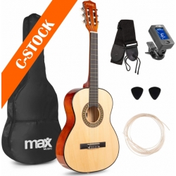 SoloArt Junior 3/4 Classic Guitar Pack Natural "C-STOCK" TILBUD NU