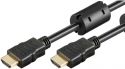 GOOBAY - Standard HDMI kabel - 2 x HDMI han m.E støjfilt. Sort (15m) GOOBAY - Standard HDMI kabel - 2 x HDMI han m.E støjfilt. Sort (15m)