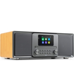 Palmi All-in-One Music System CD/DAB+ Bamboo TILBUD NU
