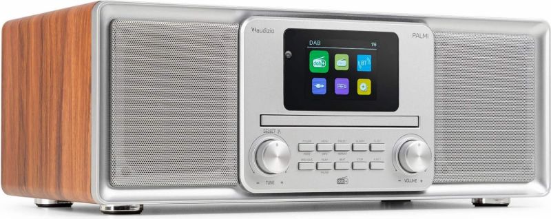 Palmi All-in-One Music System CD/DAB+ Silver