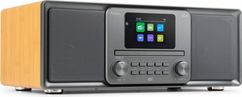 Palmi All-in-One Music System CD/DAB+ Bamboo
