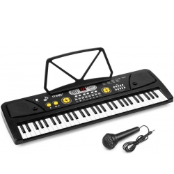 KD61 Elektronisk Keyboard, 61 Tangenter, Sort – Genopladeligt Batteri TILBUD NU