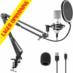 USB Studio Mikrofon sæt - Titanium TILBUD NU