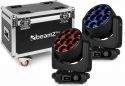 MHL1240 LED Wash Moving Head with Zoom 2pcs in Flightcase MHL1240 LED Wash Moving Head with Zoom 2pcs in Flightcase
