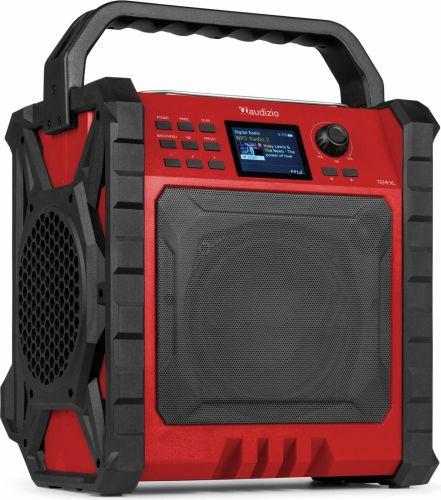 Temi-XL Jobsite DAB/FM Radio with Battery Red