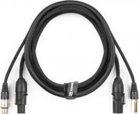 CX07-0.50 Combi Cable Powerconnector TR - XLR M / Powerconnector TR - XLR F 0.50m