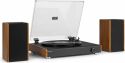 Hi-Fi & Surround, Pladespiller / RP335 Wood Vintage / 2 Højttalere / God stereolyd / Bluetooth / Mørk træ