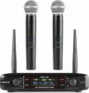 WM42HH Wireless Microphone System UHF with 2 Handheld Microphones