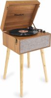 Fremont Record Player with Stand Wood Fremont Record Player with Stand Wood