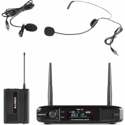 WM42B Wireless Microphone UHF with 1x Bodypack Microphone TILBUD NU
