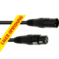 Eurolite DMX Cable XLR 3-pin 15m bk TILBUD NU kabel