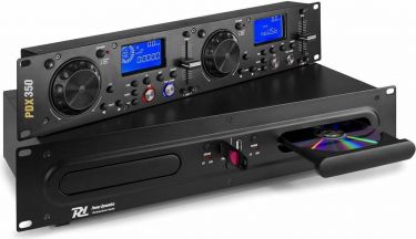 PDX350 Dobbelt CD/MP3/USB-afspiller