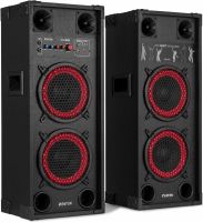 SPK-208 PA Active Speaker Set 2 x 8” BT