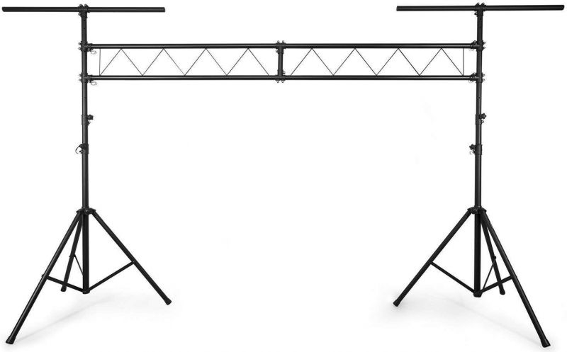Lysstativer med T-bom og 3m 2-kant lysbro (max belastning 60kg.)
