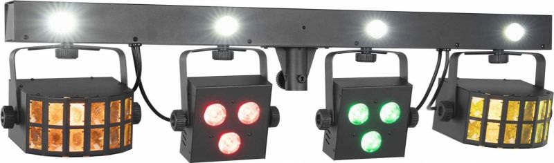 SHOWBAR FREE2 2x PAR and 2x Derby and Strobe