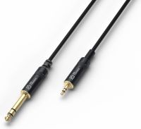 CX82-1 Cable 3.5 Stereo- 6.3 Stereo 1.5m