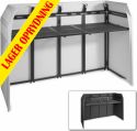 DJ Stativer, DB5 Foldbar DJ-Booth System Pro Stor 2,0m