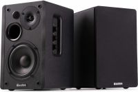 KS01 Active Bookshelf Speaker Set 80W Black