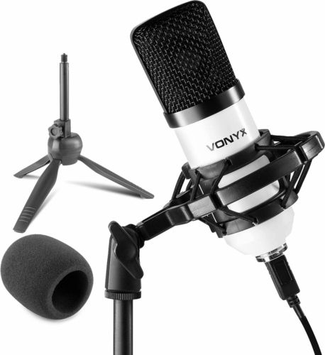 CM300W Studio Microphone USB White