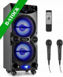 LIVE2104 Karaoke Station on Wheels 2x 10” "B-STOCK" LIVE2104 Karaoke Station on Wheels 2x 10” "B-STOCK"