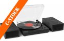 RP165B Record Player Set Black/Grey "C-STOCK"