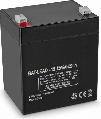 Blybatteri opladeligt 12V  5Ah