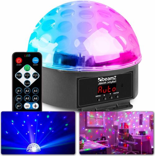 JB60R Jelly Ball DMX LED 6 Farver
