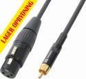 Kabler og stik, CX54-3 Kabel XLR Hunn- RCA Hann 3.0m
