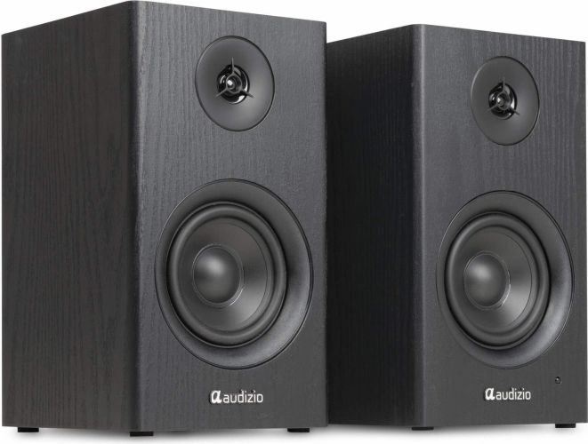 BS15 Active Bookshelf Speaker Set 60W BT Black