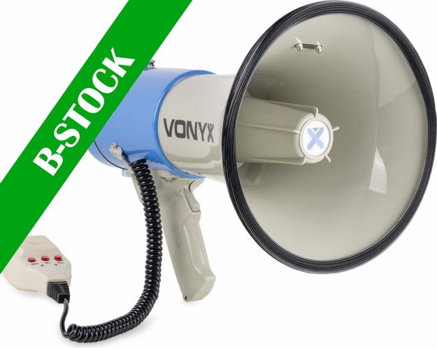 MEG060 Megaphone 60W USB SD Siren Microphone "B STOCK"