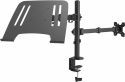 Stativer, CMA10L Single Monitor Arm 13”- 32” with Laptop stand