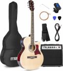 ShowKit Elektrisk Akustisk Gitar Pakke Natur ShowKit Elektrisk Akustisk Gitar Pakke Natur
