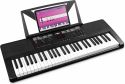 Musikkinstrumenter, Rhapsody54 Elektronisk Keyboard – 54 Tangenter - Sort