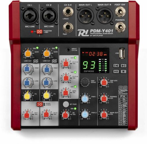 PDM-Y401 Studio Music Mixer 4-Ch
