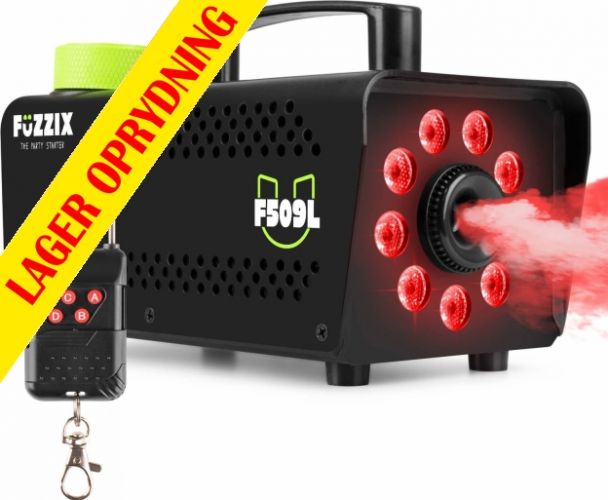 F509L Party Smoke Machine 9 LEDs RGB