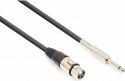 Kabler og stik, CX314-1 Kabel XLR Hunn-6.3 Mono (1.5m)