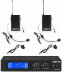 WM522B VHF 2-Channel Microphone Set with 2 Bodypacks WM522B VHF 2-Channel Microphone Set with 2 Bodypacks
