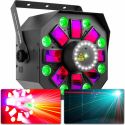 MultiBox LED-effekt med laser og strobelys MultiBox LED-effekt med laser og strobelys