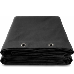 MOLTON500 Acoustic Molton 300 x 300cm Black TILBUD NU